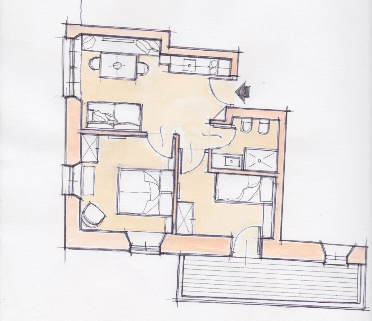 Residence Kugler San Candido Bagian luar foto